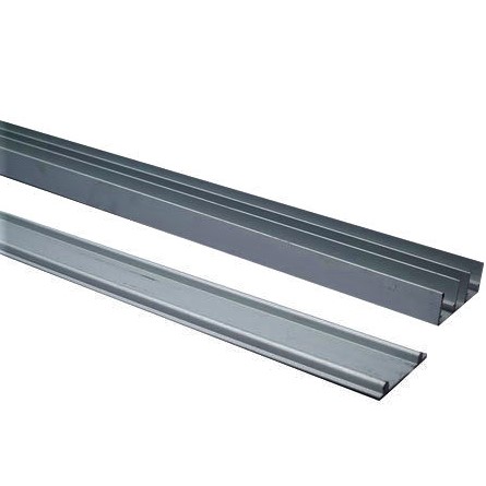 Aluminum Double Track Channel